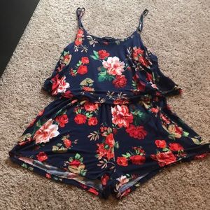 Floral romper